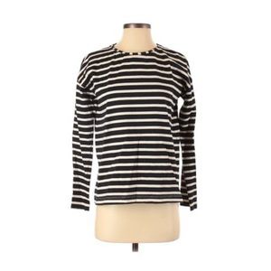 Striped Shirt with Sequined Letter C on the Back